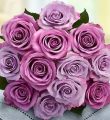 Passion For Purple Roses - 12 Stems Bouquet Only